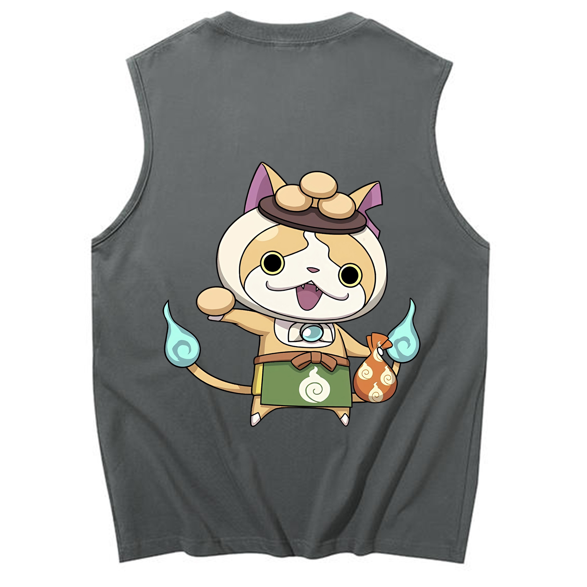 （画像用） 妖怪ウォッチ Yo-kai Watch コットン100％タンクトップ（背面プリント）